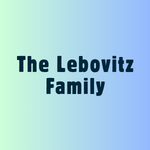 The Lebovitz Family sponsors