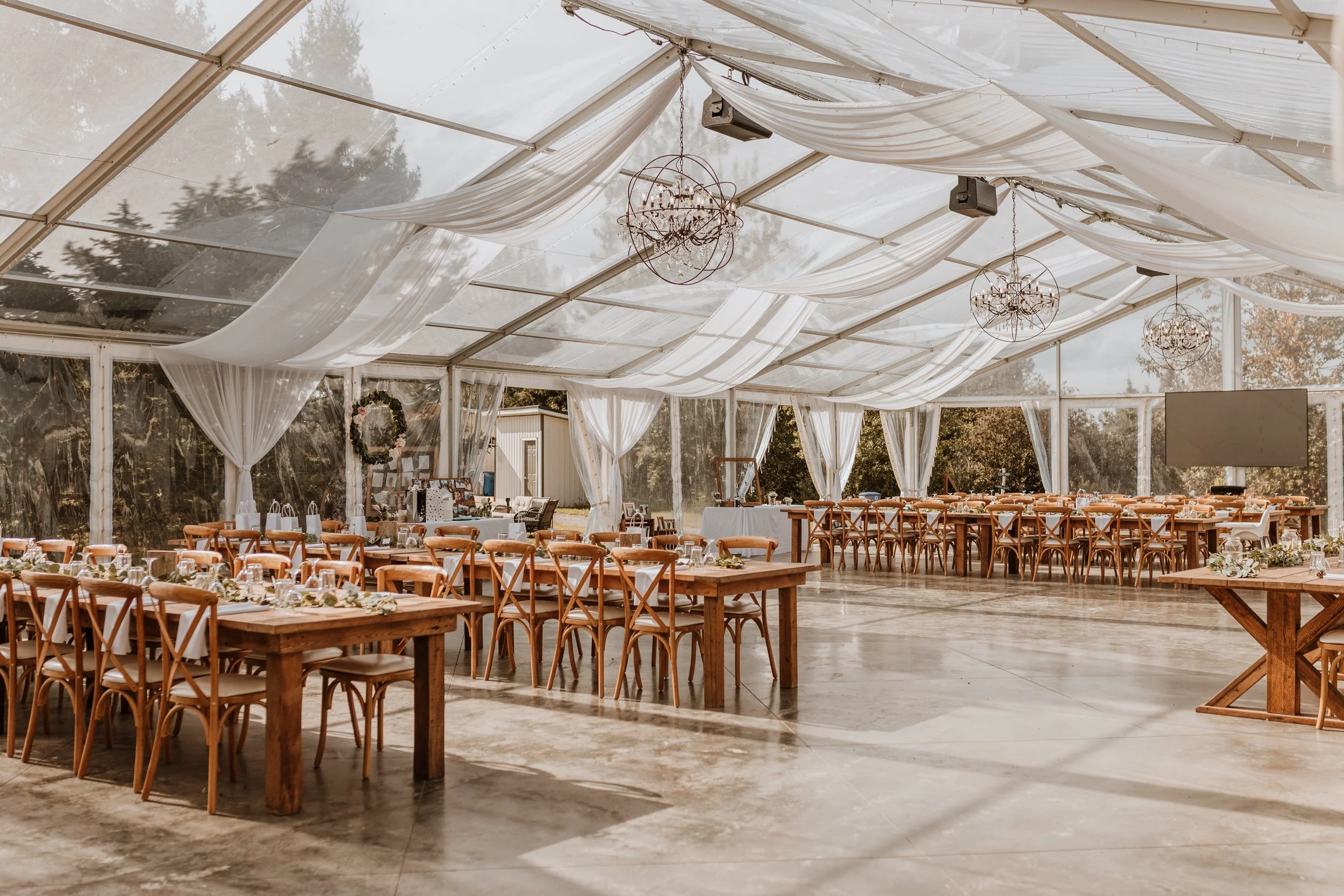 Elegant Decor and Planning Made Easy at popular Central Alberta wedding