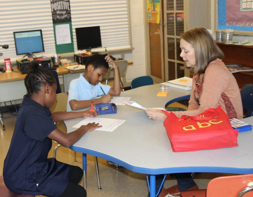 Tutoring at Barrett Elementary