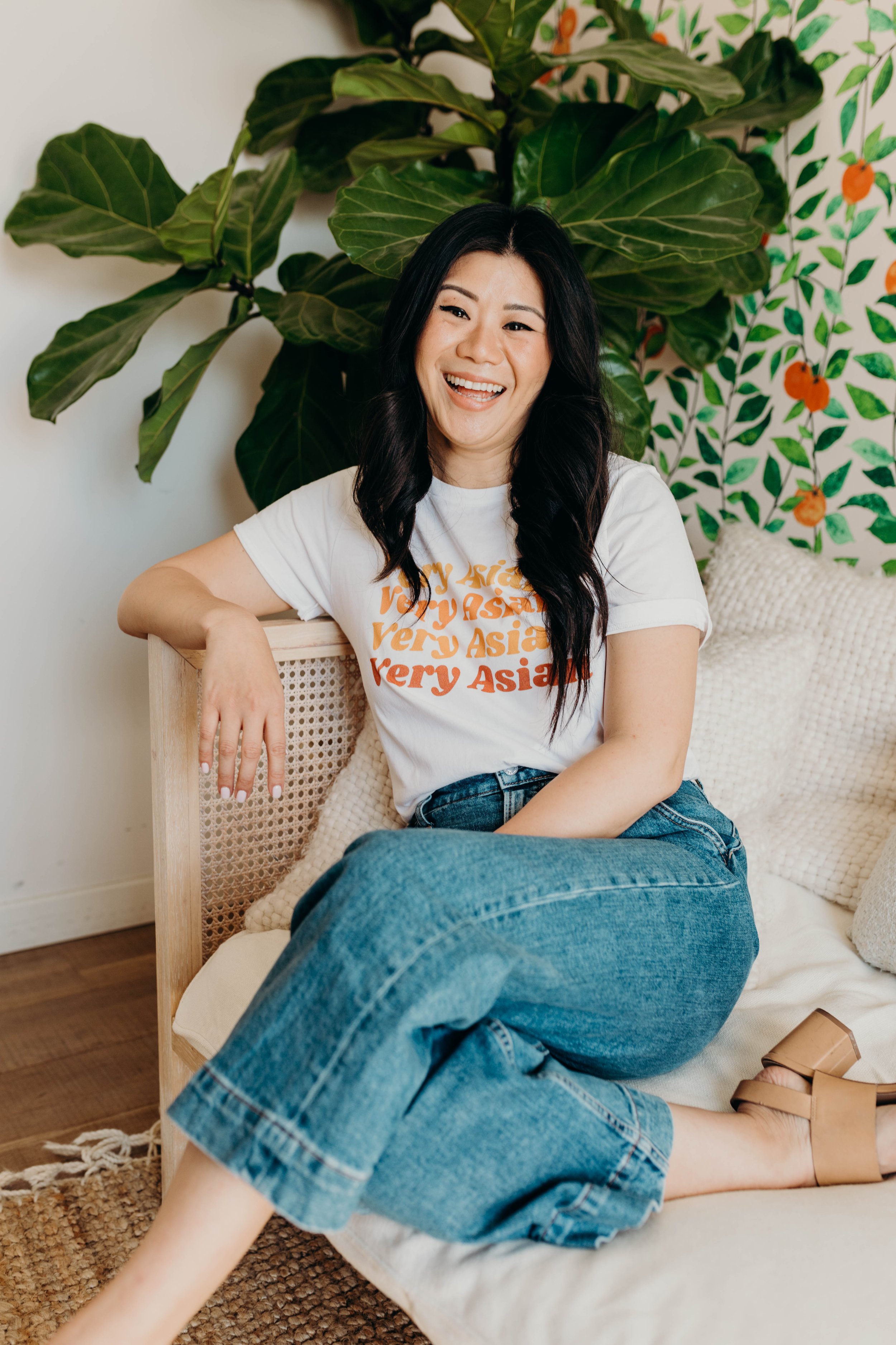 Asian American therapist in California providing culturally responsive therapy online