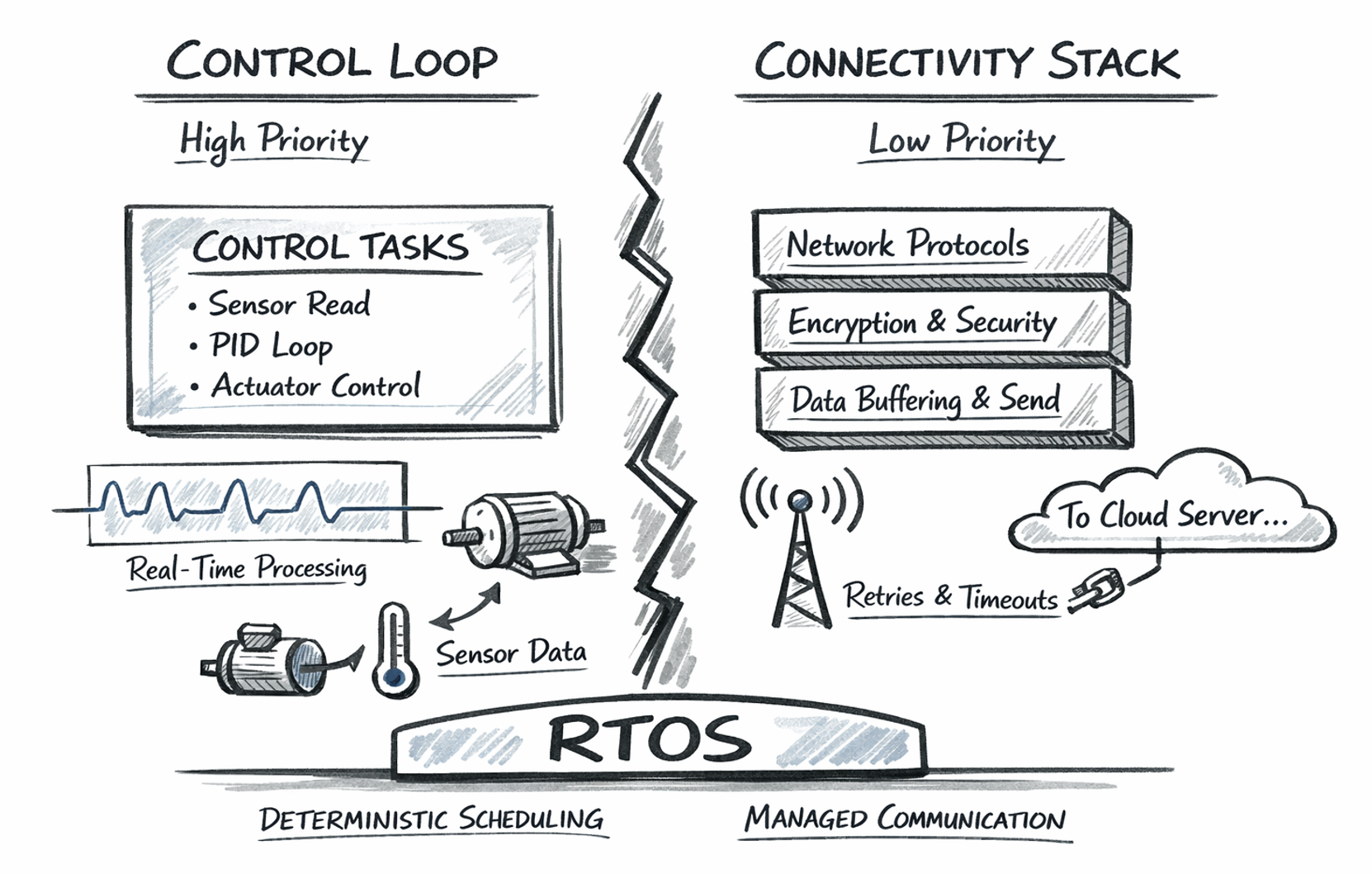 Making Devices Talk Without Forgetting Their Real Job