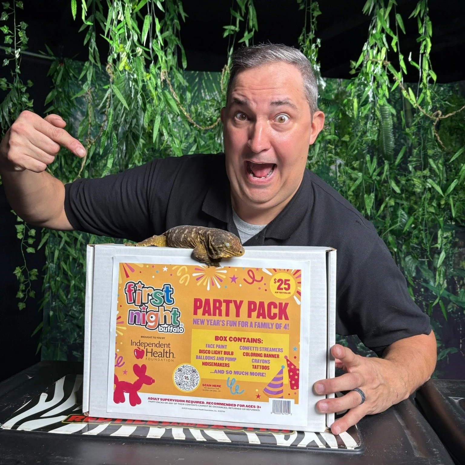 🎉The countdown to the New Year starts here with First Night Buffalo 2026 &mdash;we&rsquo;re shining the spotlight on TWO of our funniest performers! 🌟

🔸@jefftheanimalguy bringing us to the wild side with his exotic animals! 🐊
🔸Throwing it back 