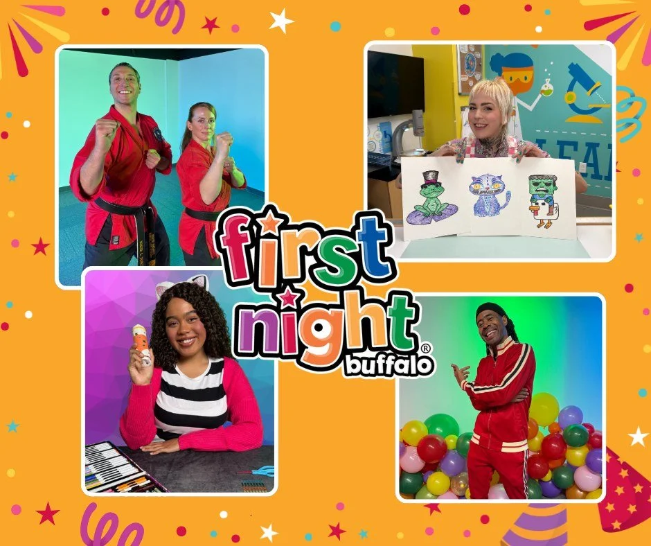 ❄Snow day?! Good thing First Night Buffalo 2026 is still available!

Head over to www.firstnightbuffalo.org to watch the show through tonight and celebrate the New Year all over again!📽🎊