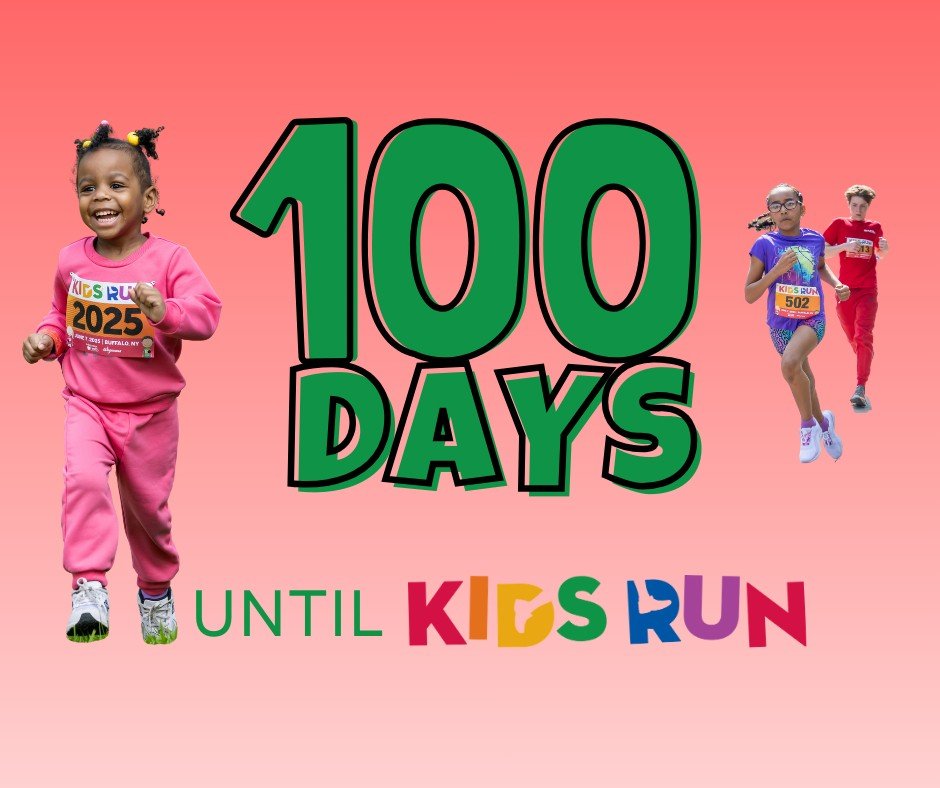 🗓Mark your calendars Buffalo! Kids Run returns to Delaware Park June 6th!👟