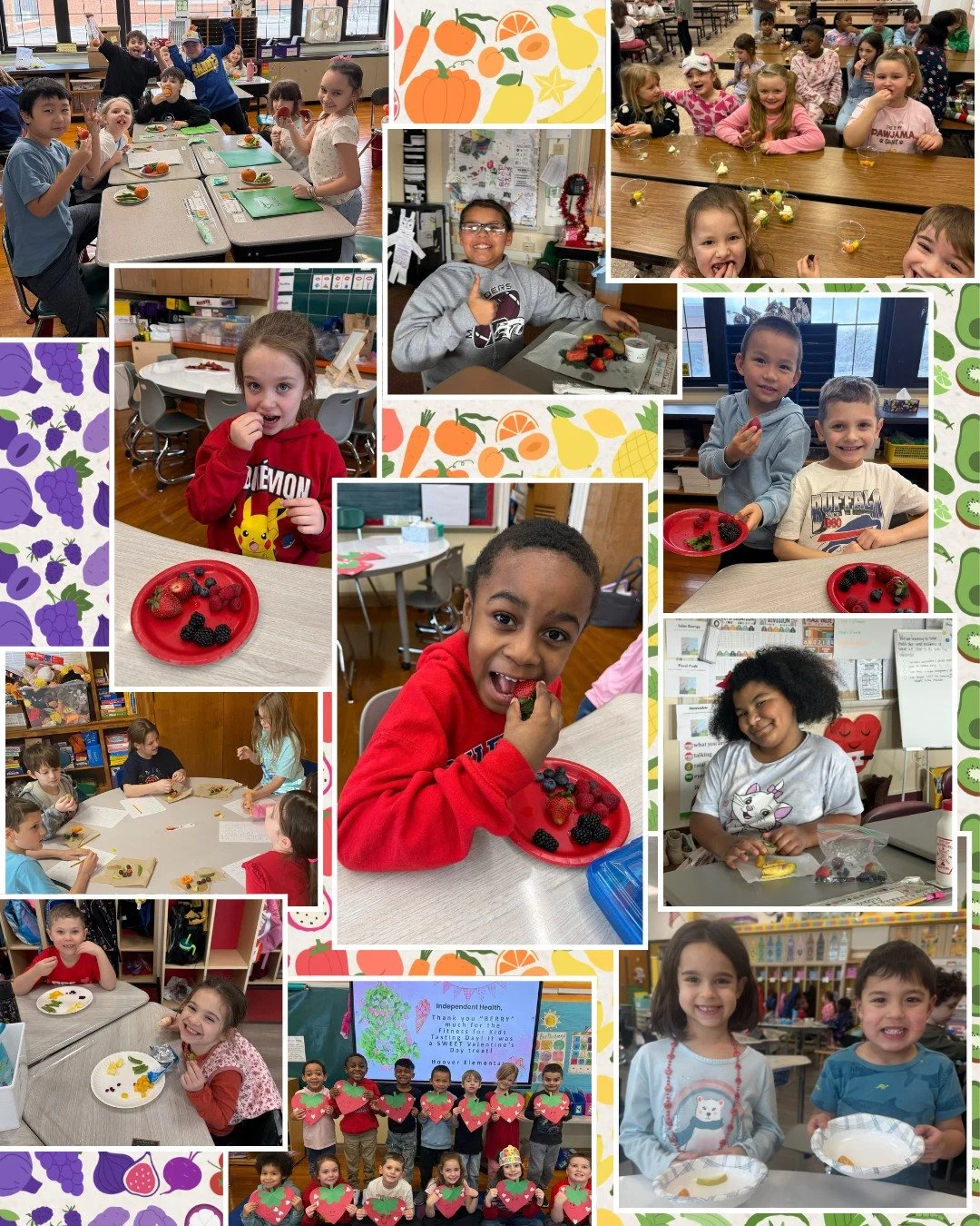This year, we had 4,915 students across 26 schools participate in the Fitness for Kids Challenge Tasting Day!
🍎🥕🌽🥦🍇
Our fit kids tried new fruits and veggies making healthy eating fun! They're building strong habits and learning that nutritious 