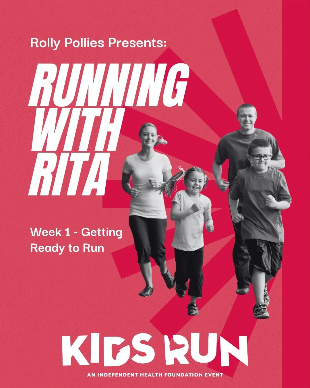 @rollypollieswny  is ready to help train you for Kids Run 2026 with 4️⃣ weeks of Running with Rita❗️

This week, Rita will help you and your family prepare your body and mind for running🏃&zwj;♀️ She'll share tips and a warm up you'll definitely want