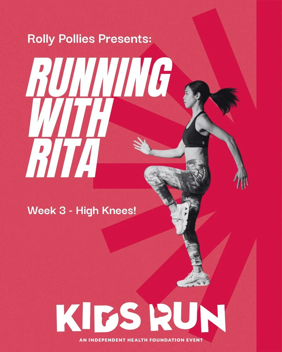 Kids Run is almost here and @rollypollieswny is here to present Week 3️⃣ of Running with Rita - High Knees!🦵 Grab your sneakers, warm up and practice with Rita before the big day on June 6th.👟🏅

🏃🏾Click the link in our story to watch Week 3 of R