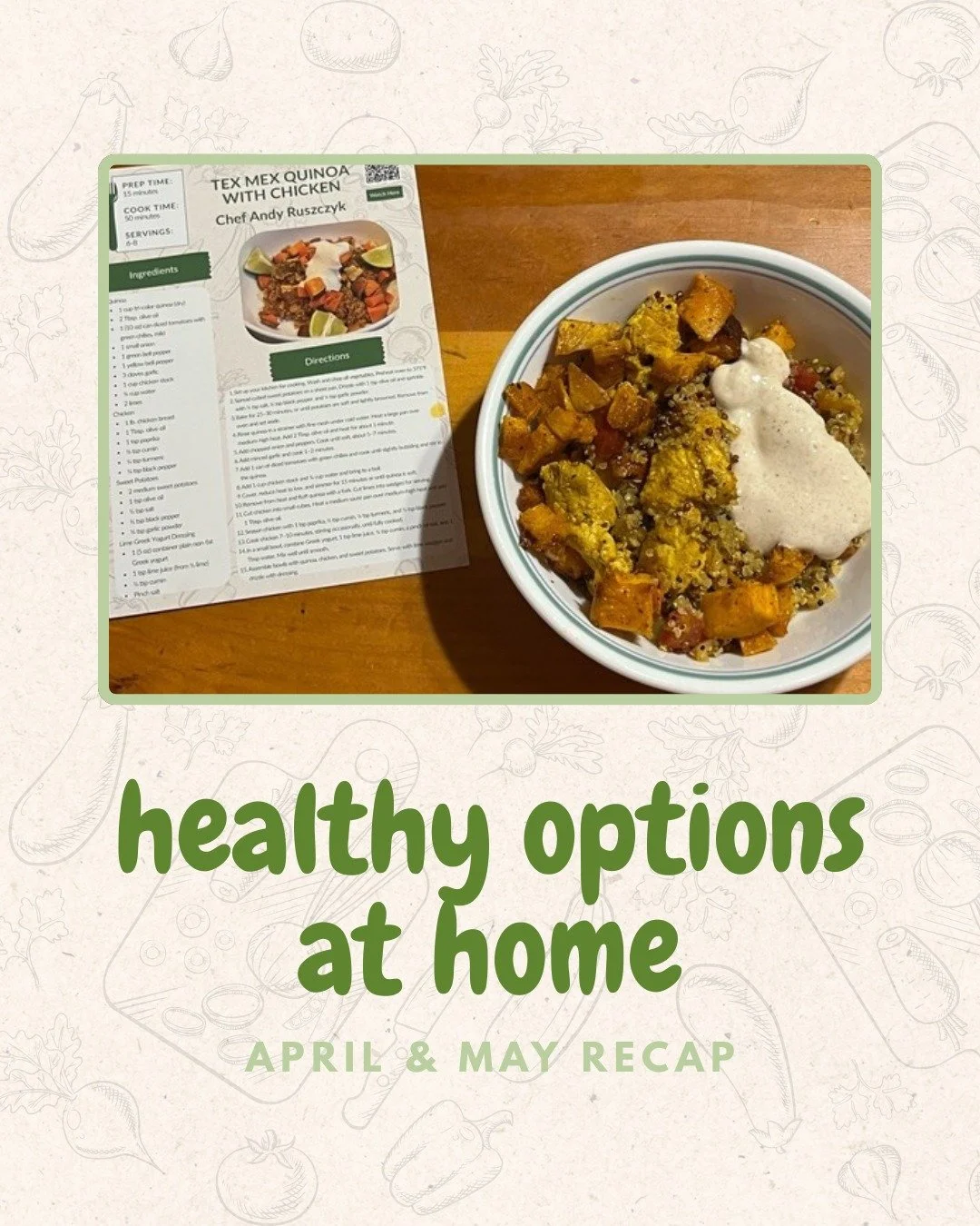 Healthy Options at Home served a total of 319 families located in South Buffalo, Lackawanna, West and East Buffalo in two months!🍽️ 
📸Check out photos of participating families cooking and preparing their healthy options!🍋&zwj;🟩🥕🥘