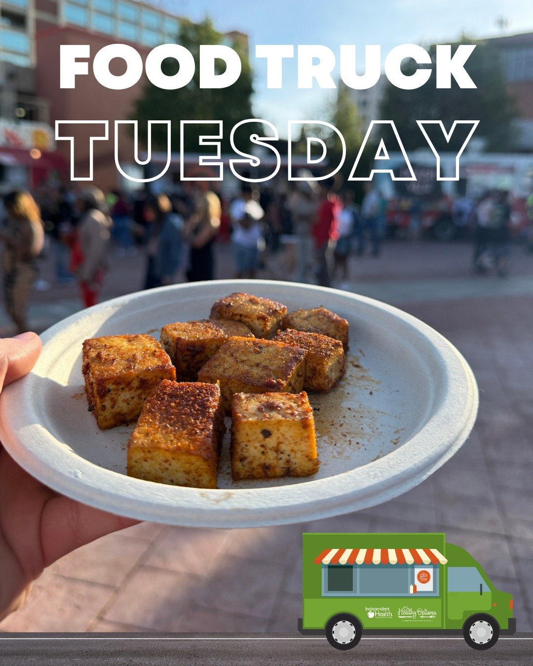 Food Truck Tuesday at @larkinsquare🥪🚚
Send us your Healthy Option or tag us!📸

📆 Every Tuesday until August 25
⏲️ 5-8 PM
📍 Larkin Square - 745 Seneca Street, Buffalo, NY 14210