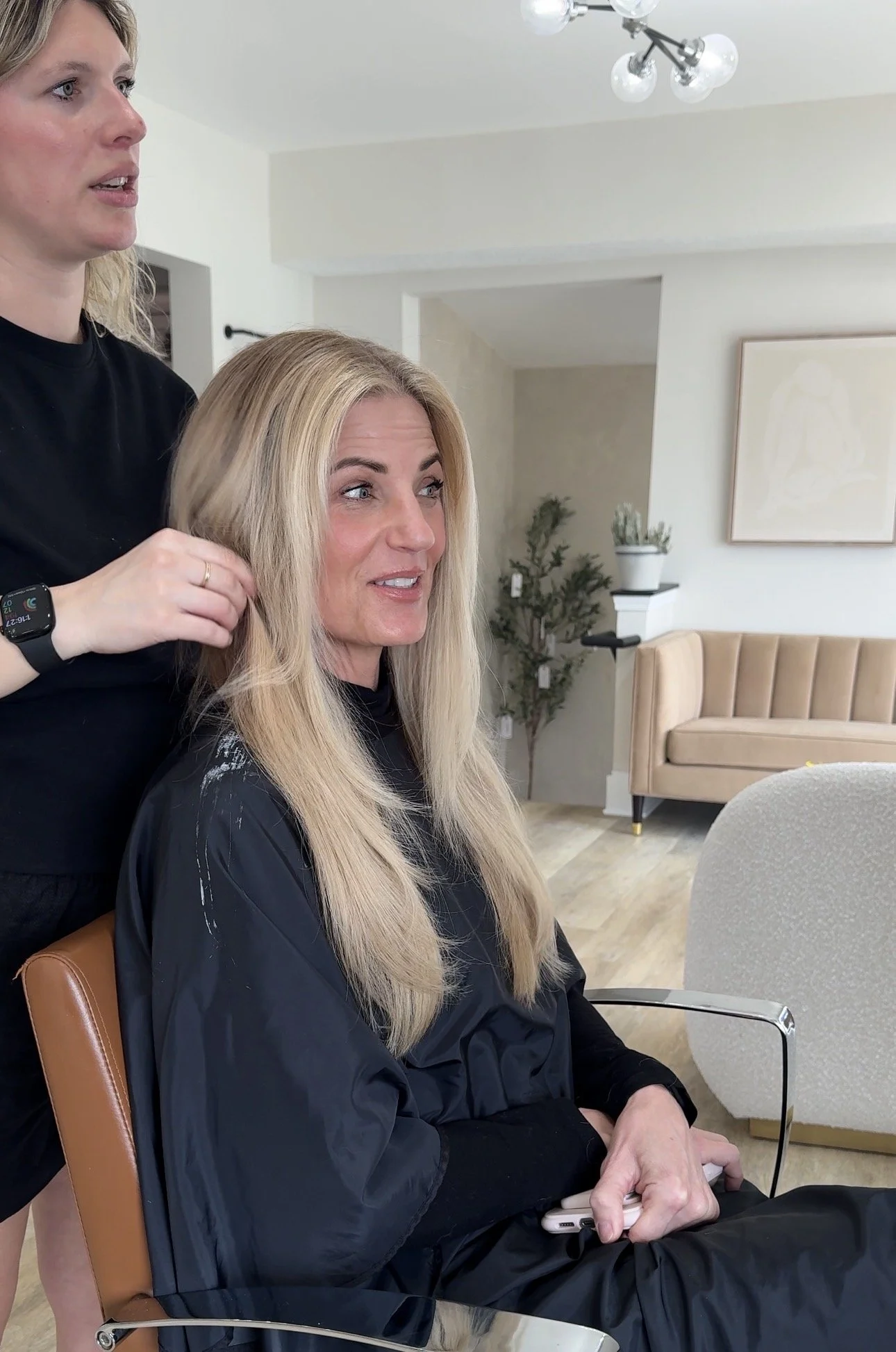 Lived-in hair color grand haven