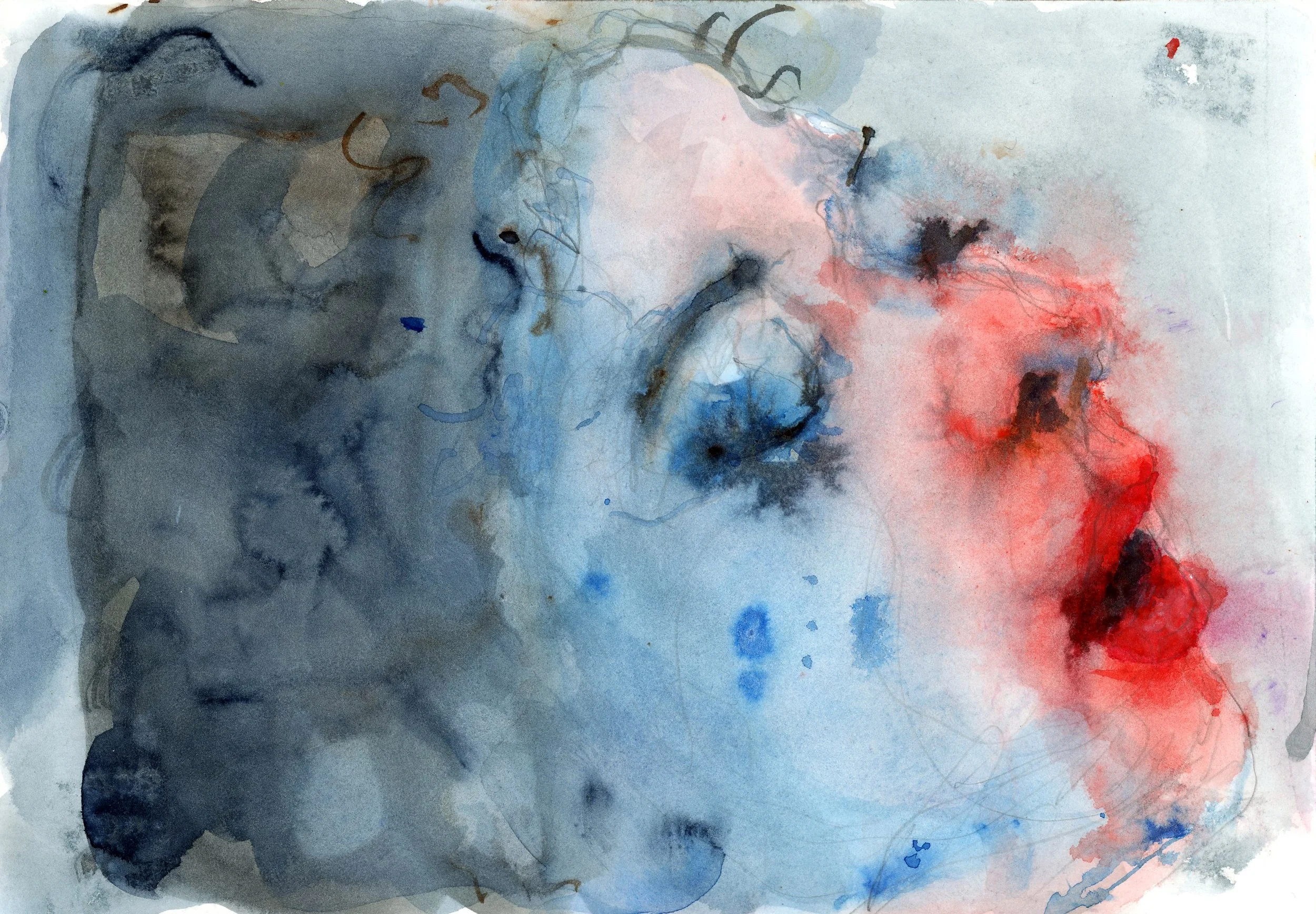 Isabel, 10" x 8", watercolor, pencil, 2024-5