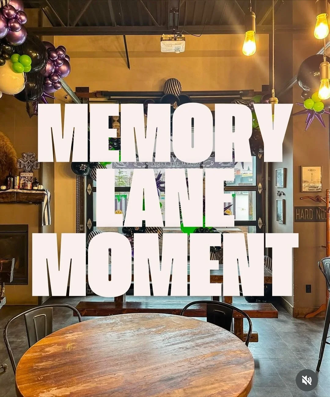 🖤💚 Memory Lane Moment 🖤💚
Last Halloween we had a spook-tacular time transforming Post &amp; Row Tap House into a Beetlejuice-inspired haunt! 👻🎃 From creepy-cool balloon installs to bold pops of black and green, this theme was all the strange an