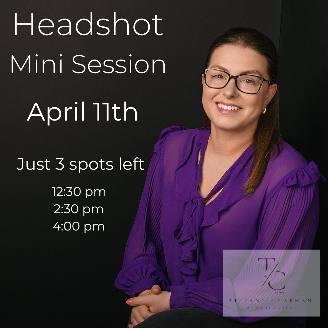 Attention REALTORS, College Grads, Career Shifters - Grab Your Spot for April's Headshot Mini Sessions!⁠
⁠
 😄✨ Don't miss out on this limited-time offer! ⁠
⁠
JUST 3 spots left.⁠
⁠
Link in bio. 👆⁠
⁠
#headshotmini #portraits #headshots #professionalp