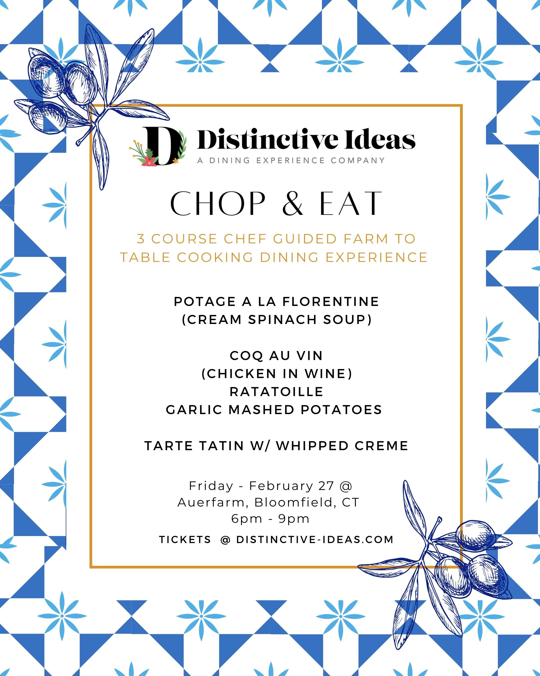 French Country Farm to Table Cooking Experience