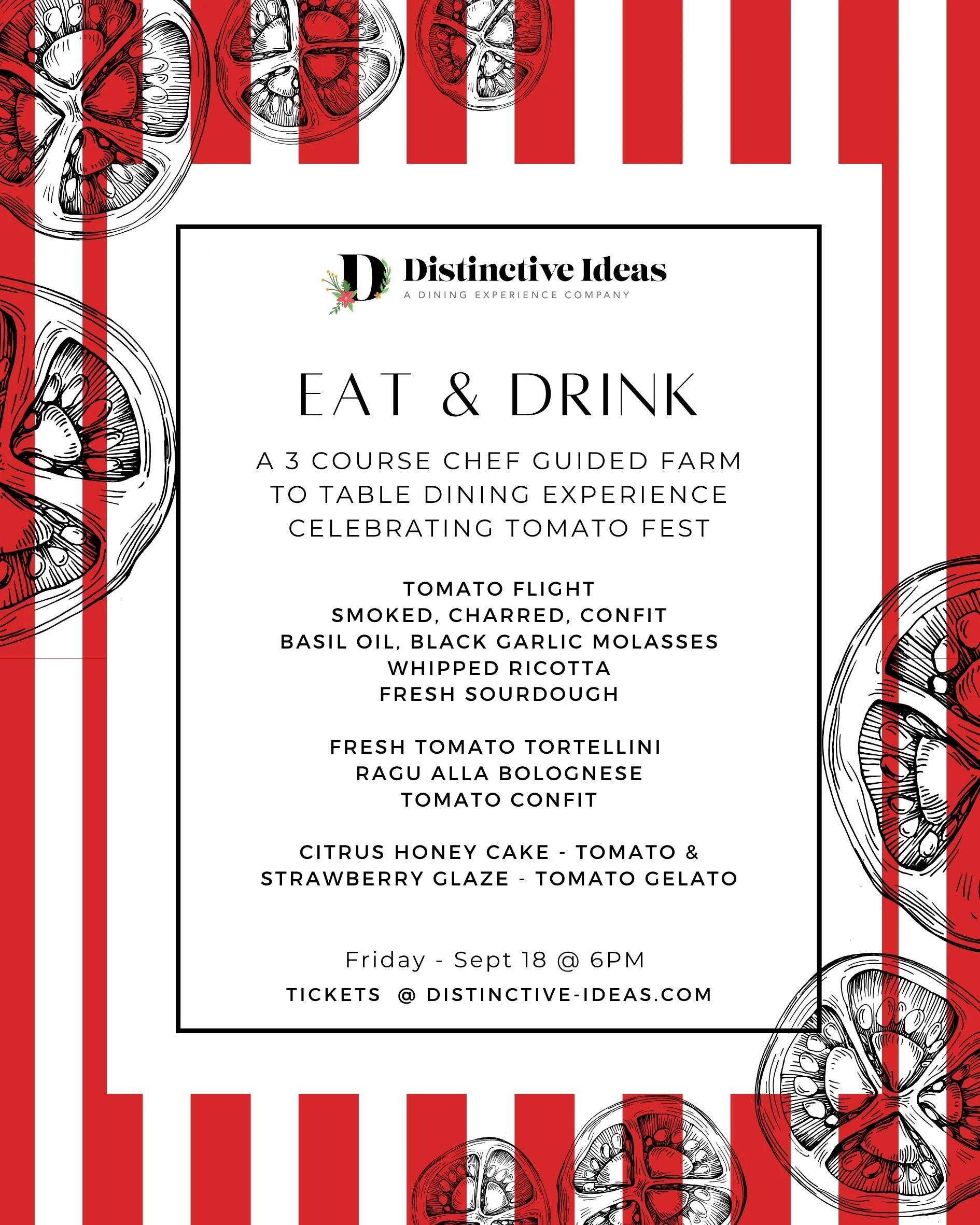 Tomato Fest - Farm to Table Dinner