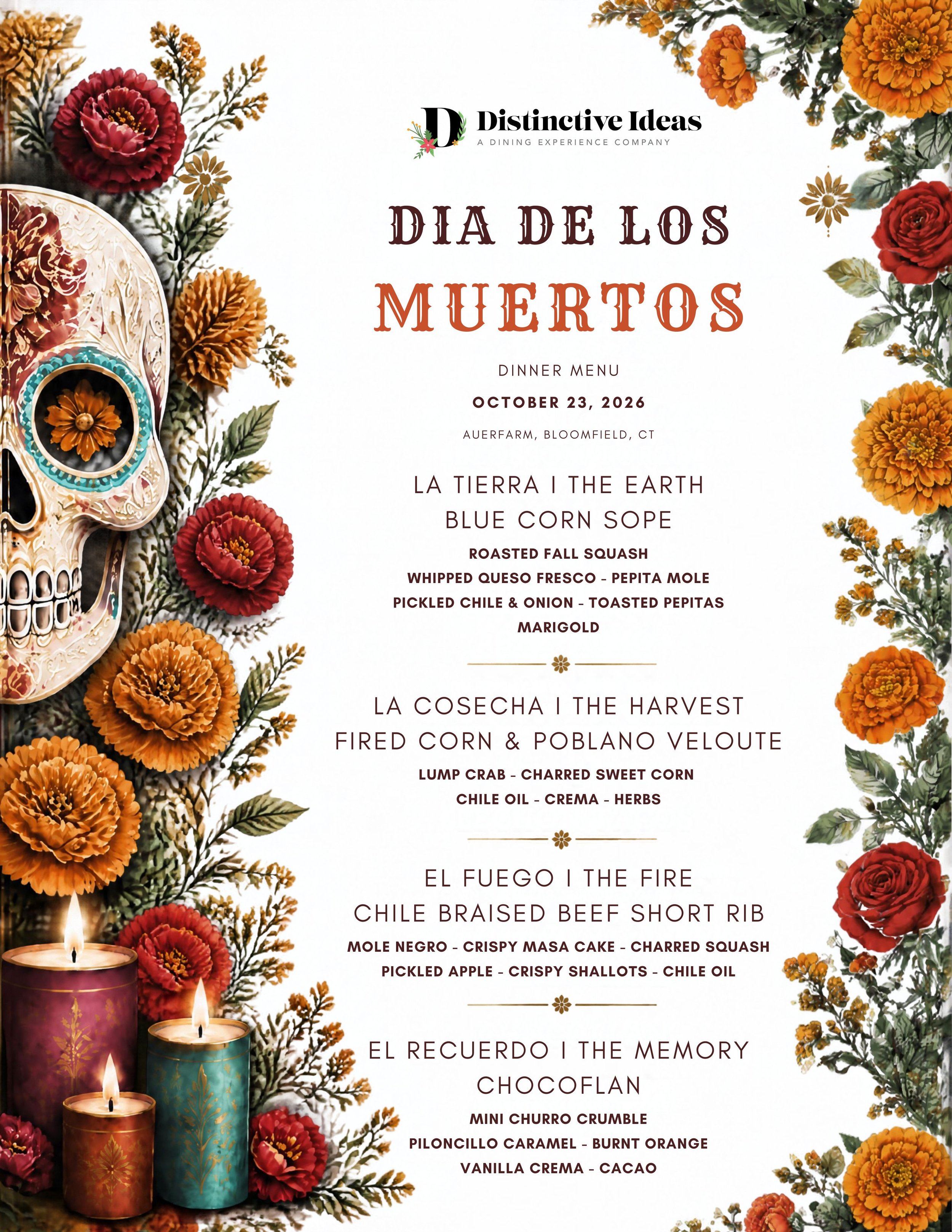 Dia De Los Muertos Farm to Table