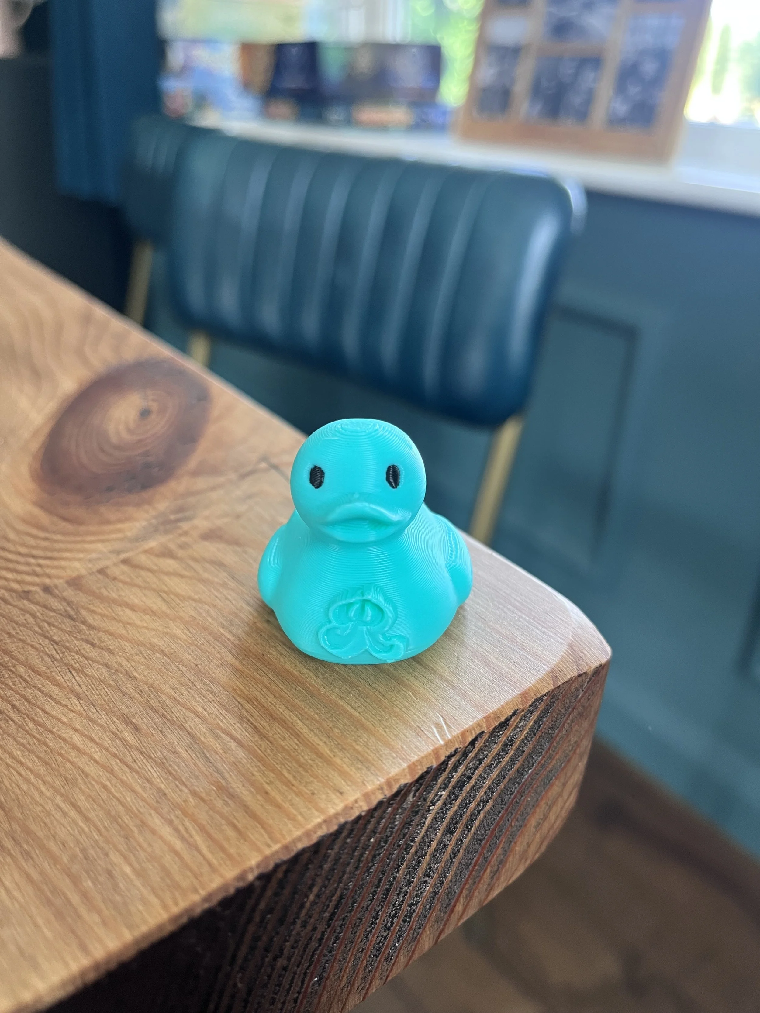 Rebel Duck Woggle  - Turquoise