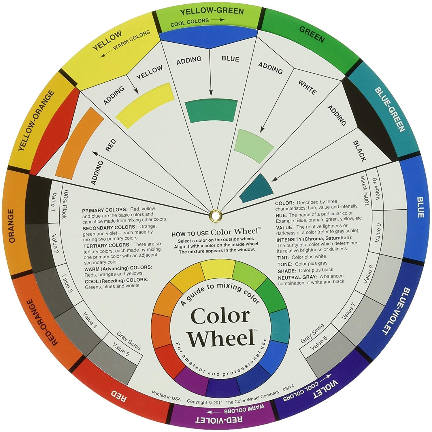 COLOR WHEEL (front)