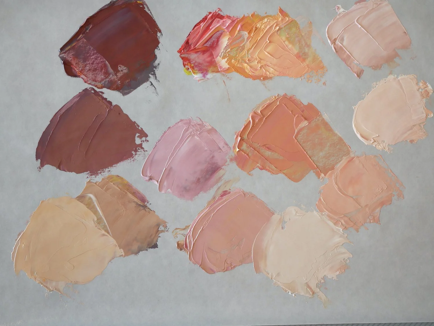 Payne’s Grey · Quinacridone Red · Gold Ochre