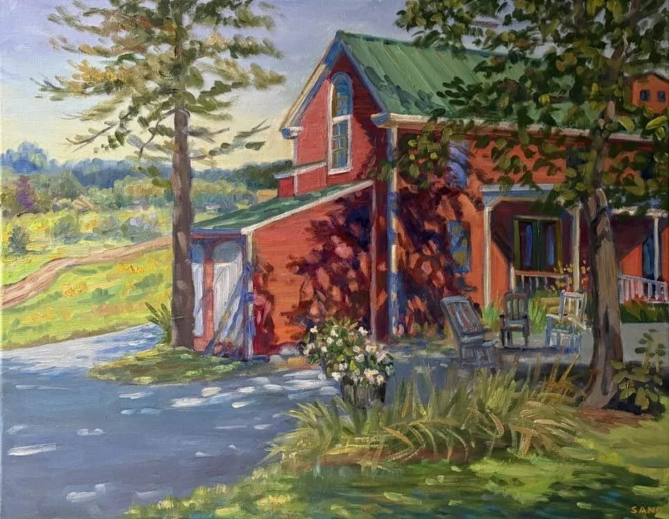 The Carraige House, 22x28