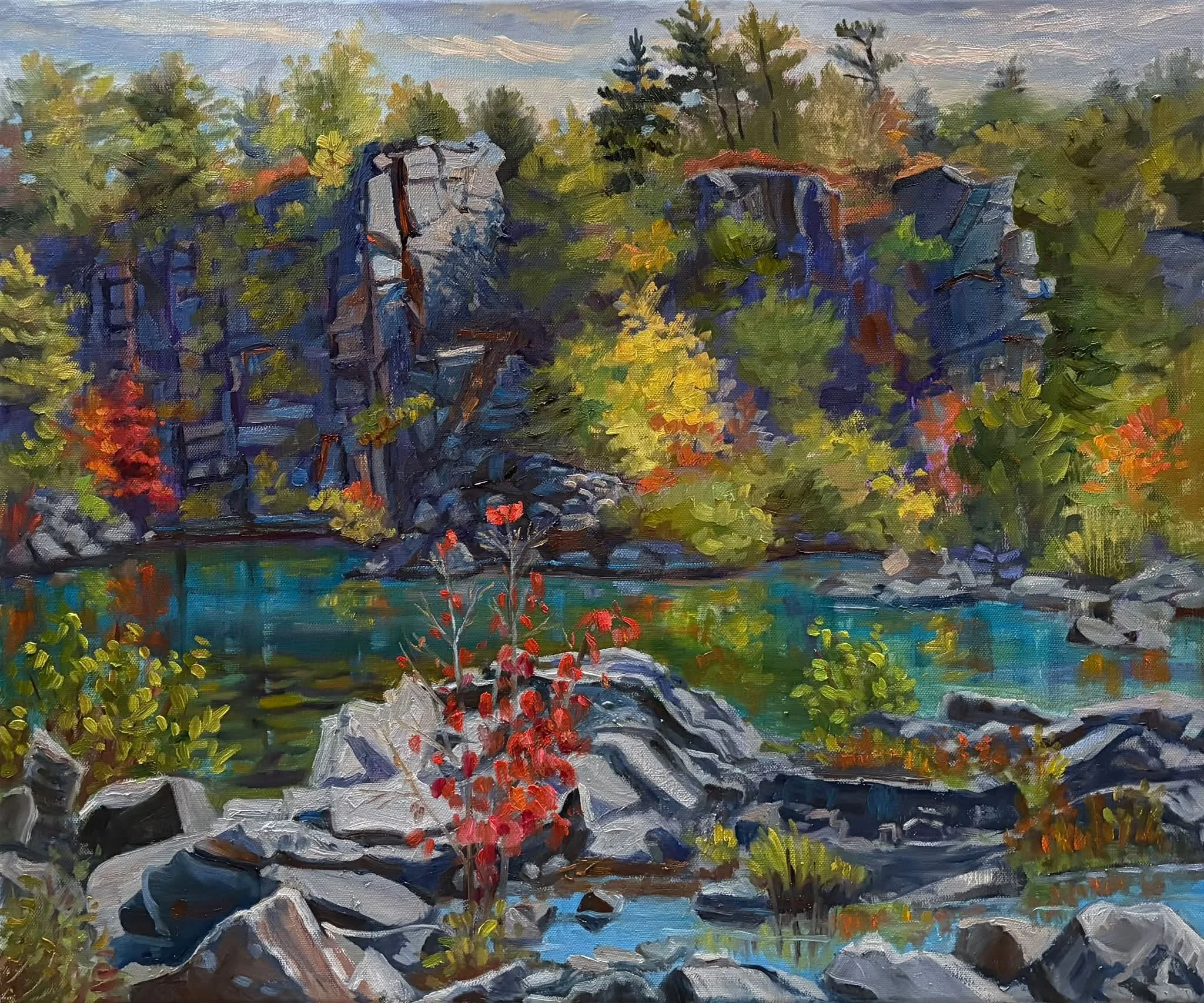 Long Cove Quarry, 20x24