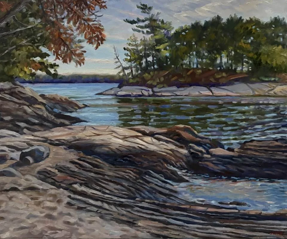 Wolfe's Neck Woods State Park, 20x24
