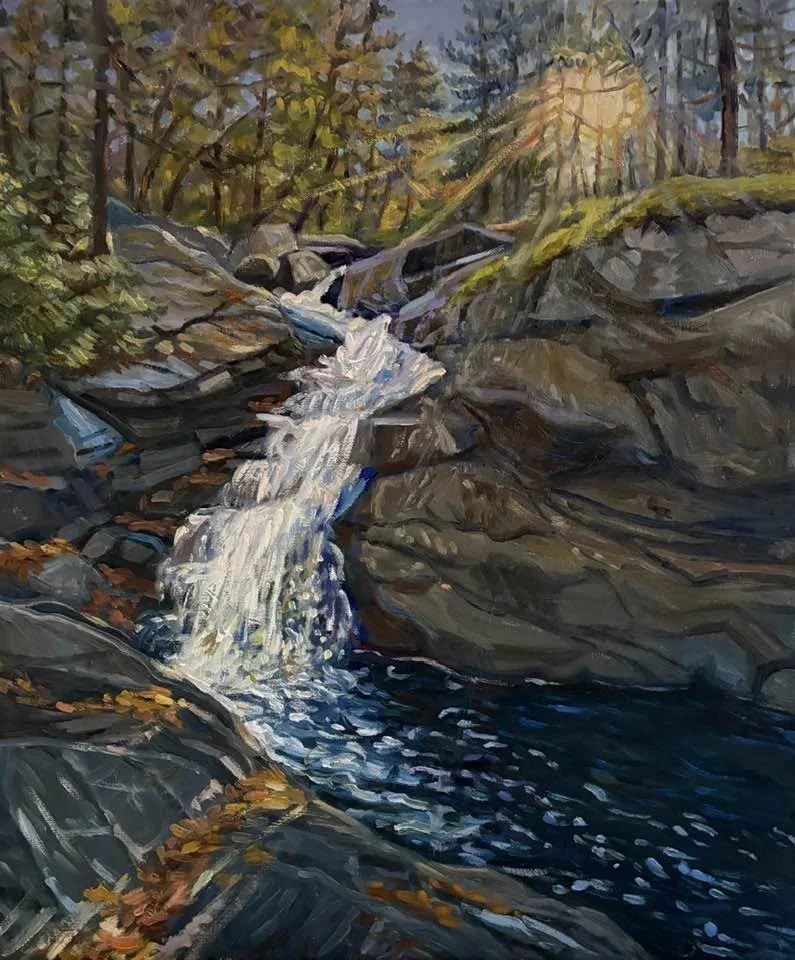 Cascade Stream Gorge, 20x24