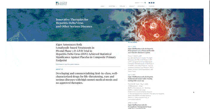 eigerbio.com