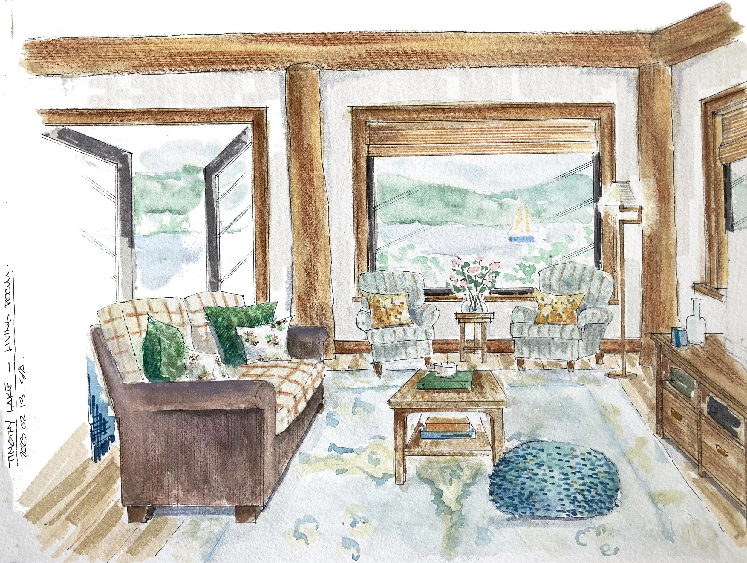 In Progress Timothy Lake Family Cabin — STUDIO ALBERTAZZI