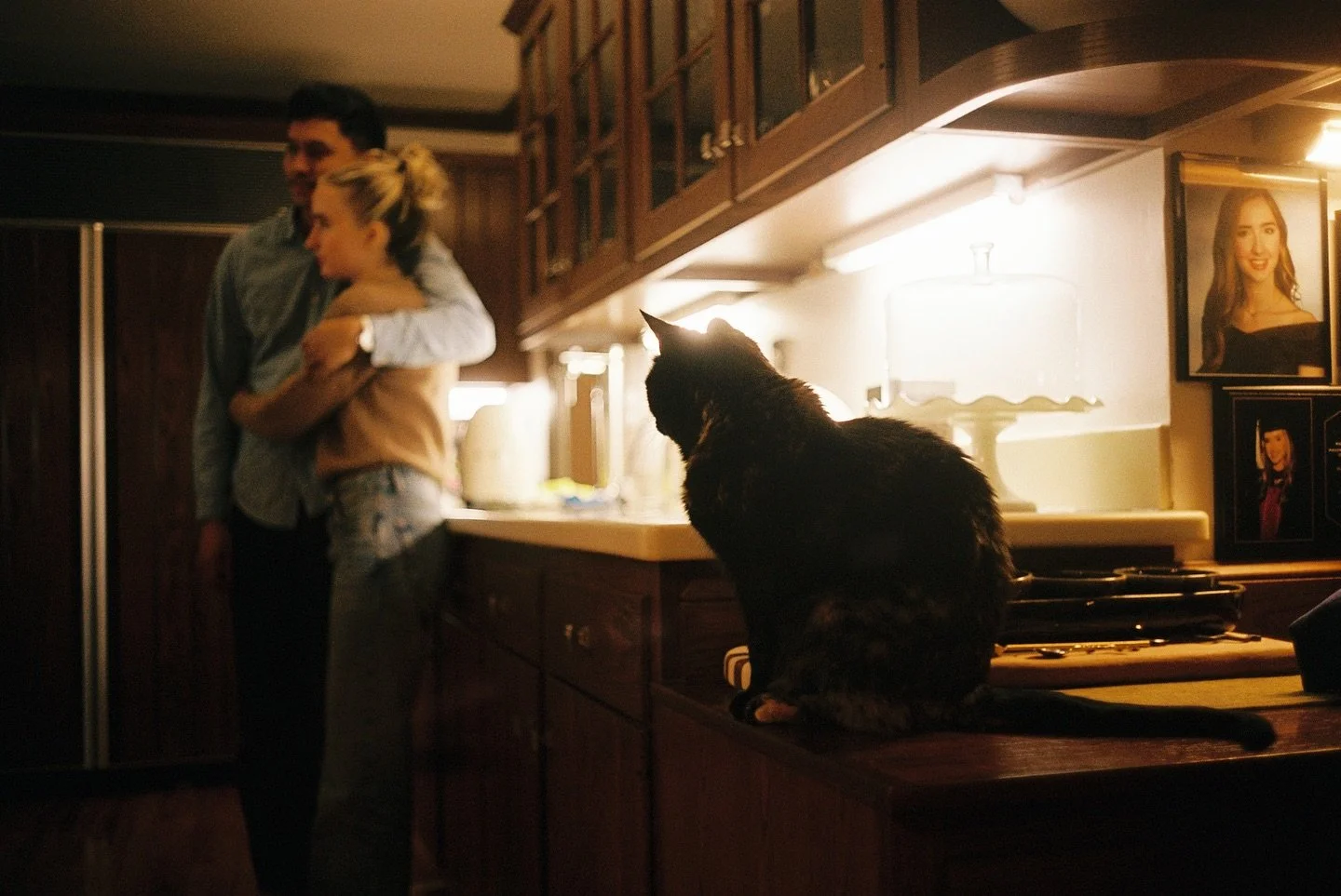 A few days before their wedding