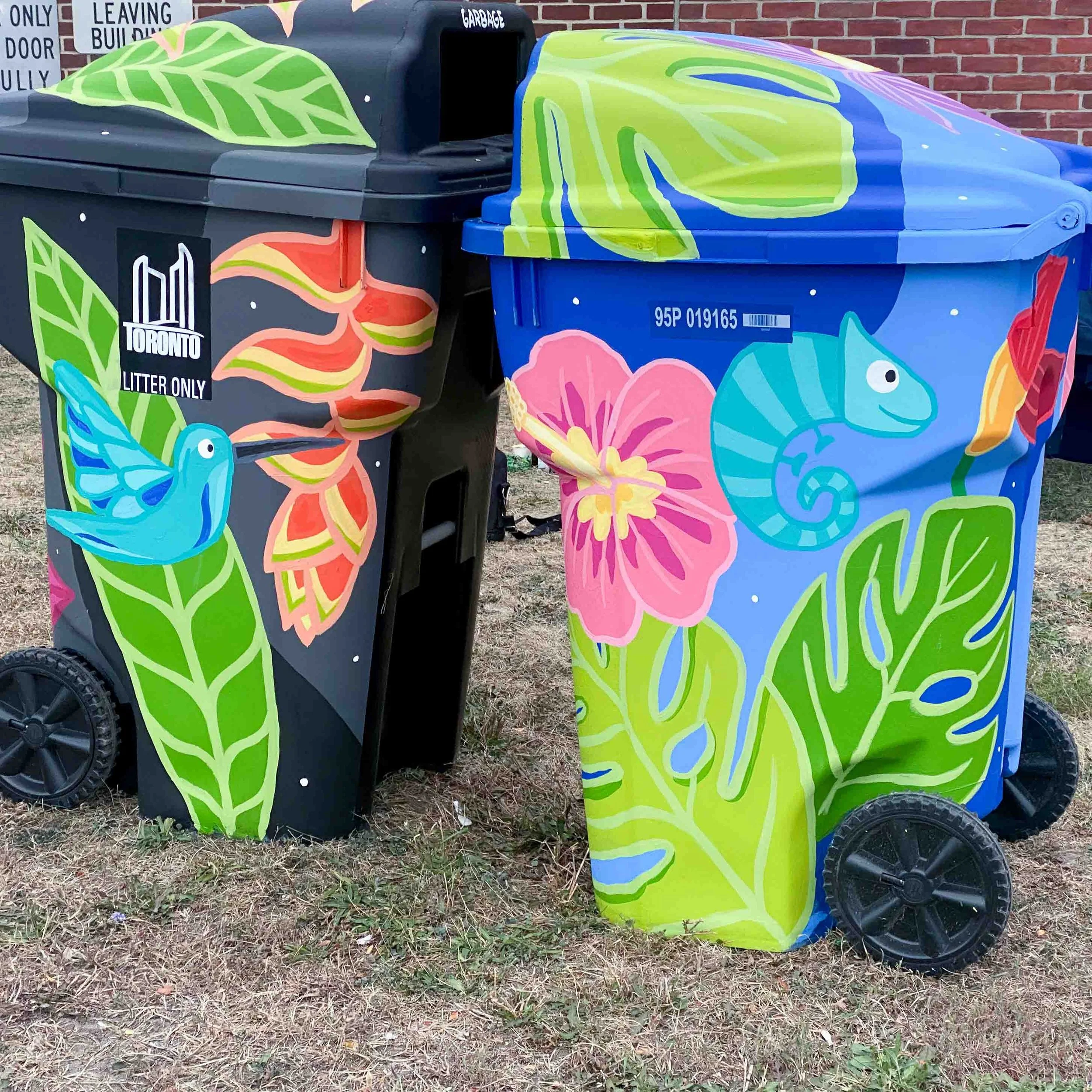 Tropical Garbage Bins