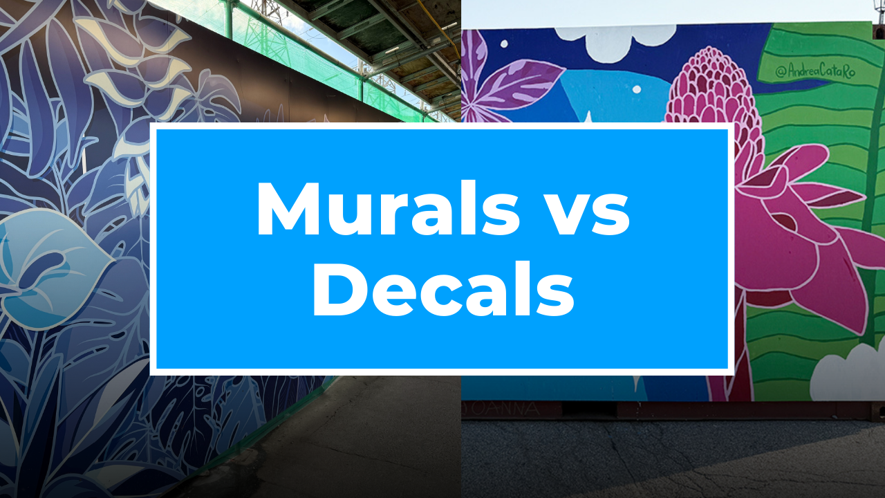 Murals vs. Wall Decals: What's the Real Difference?