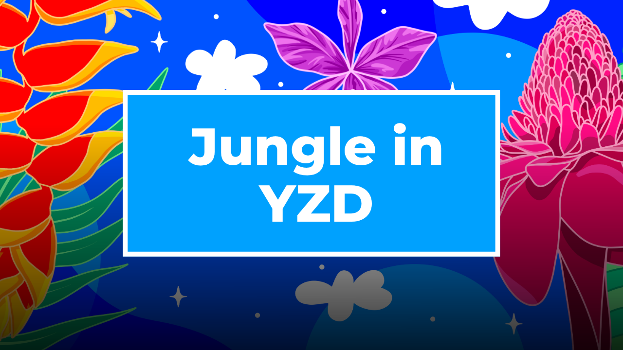 Jungle in YZD: A Paint-by-Number Mural Built With Community