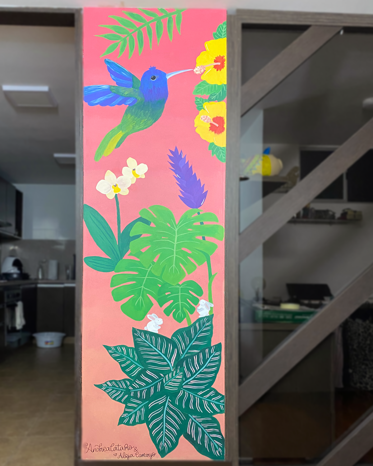 Interior -  Dining room mural