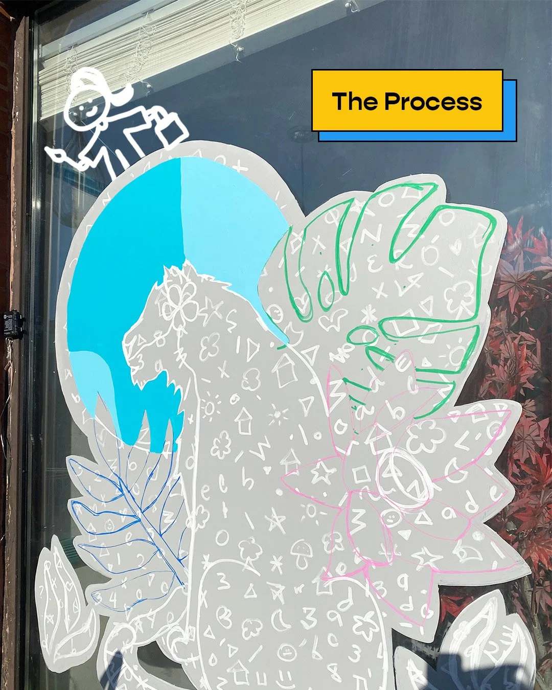 AndreaCataRo_Window Mural_Toronto_Process1.jpg