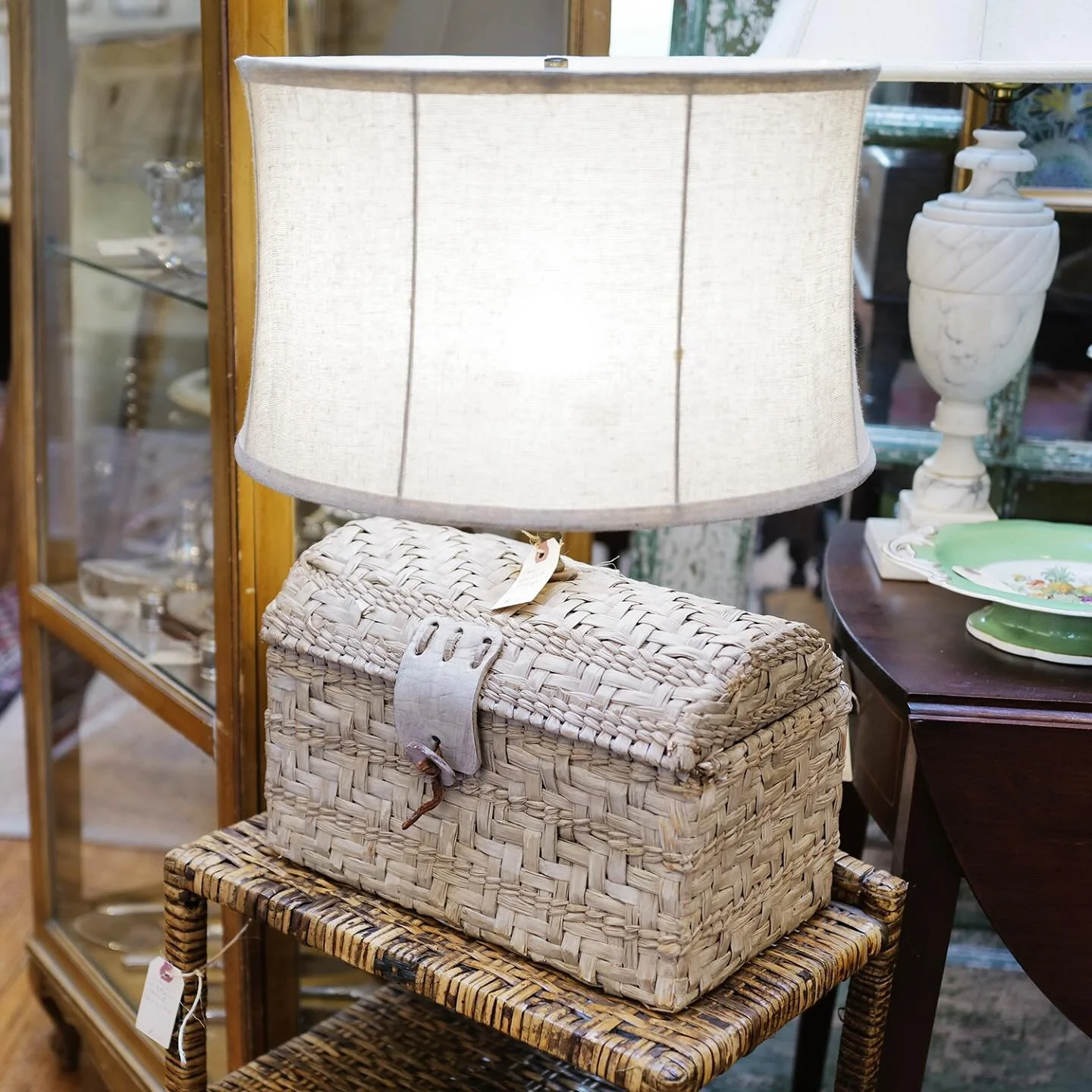 .
We love this unusual and cool basket lamp!
$145
please call 804-355-7454 for more information
.
**We can neither help nor hold based on a direct message or comment. Please stop by or call 804-355-7454**
.
#sheppardstreetantiques #shopscottsadditio
