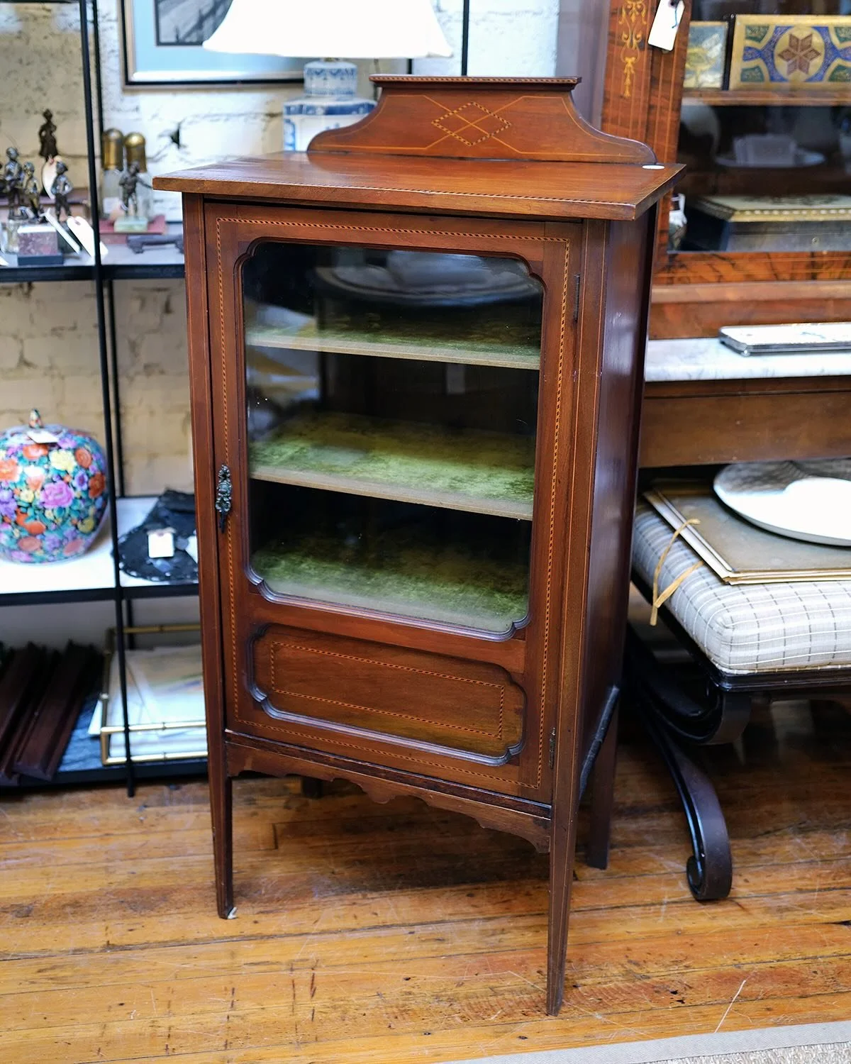 .
What would you display in this beautiful antique mahogany inlaid cabinet?
$395
please call 804-355-7454 for more information
.
**We can neither help nor hold based on a direct message or comment. Please stop by or call 804-355-7454**
.
#sheppardst