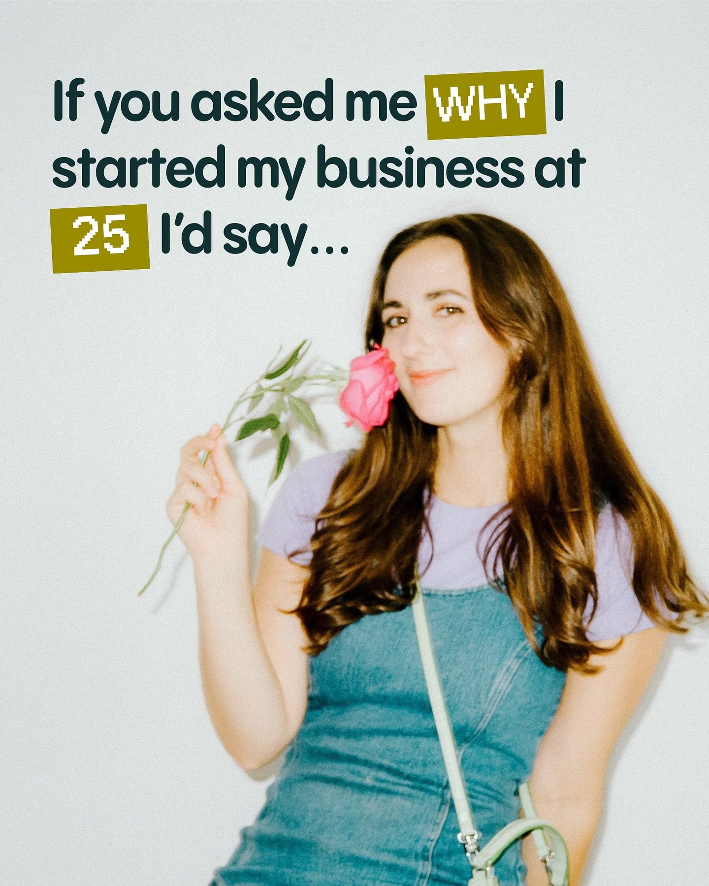 Started this &lsquo;little design thing&rsquo; at 25, today I&rsquo;m 29!!! 🥳

Srsly sooo grateful to be surrounded by other wildly talented, slightly delulu business owners building dream lives.

If you&rsquo;re in the mood to give me a little birt
