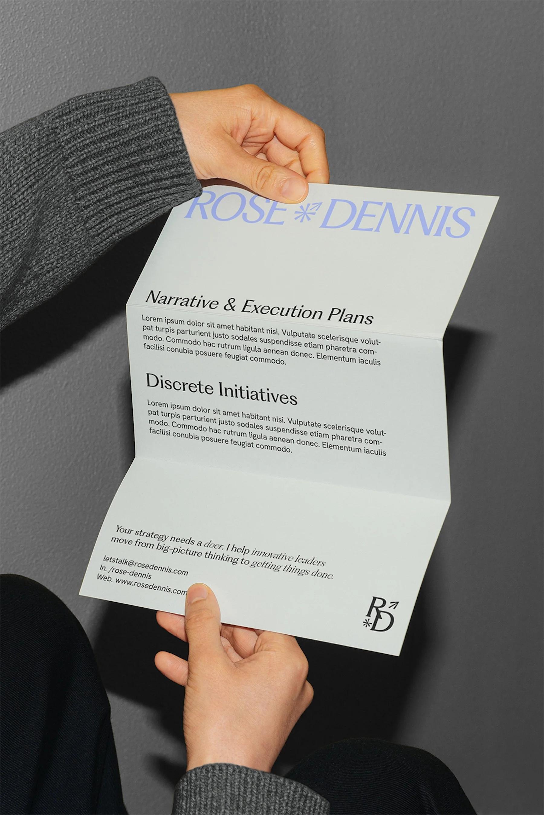 Letterhead design