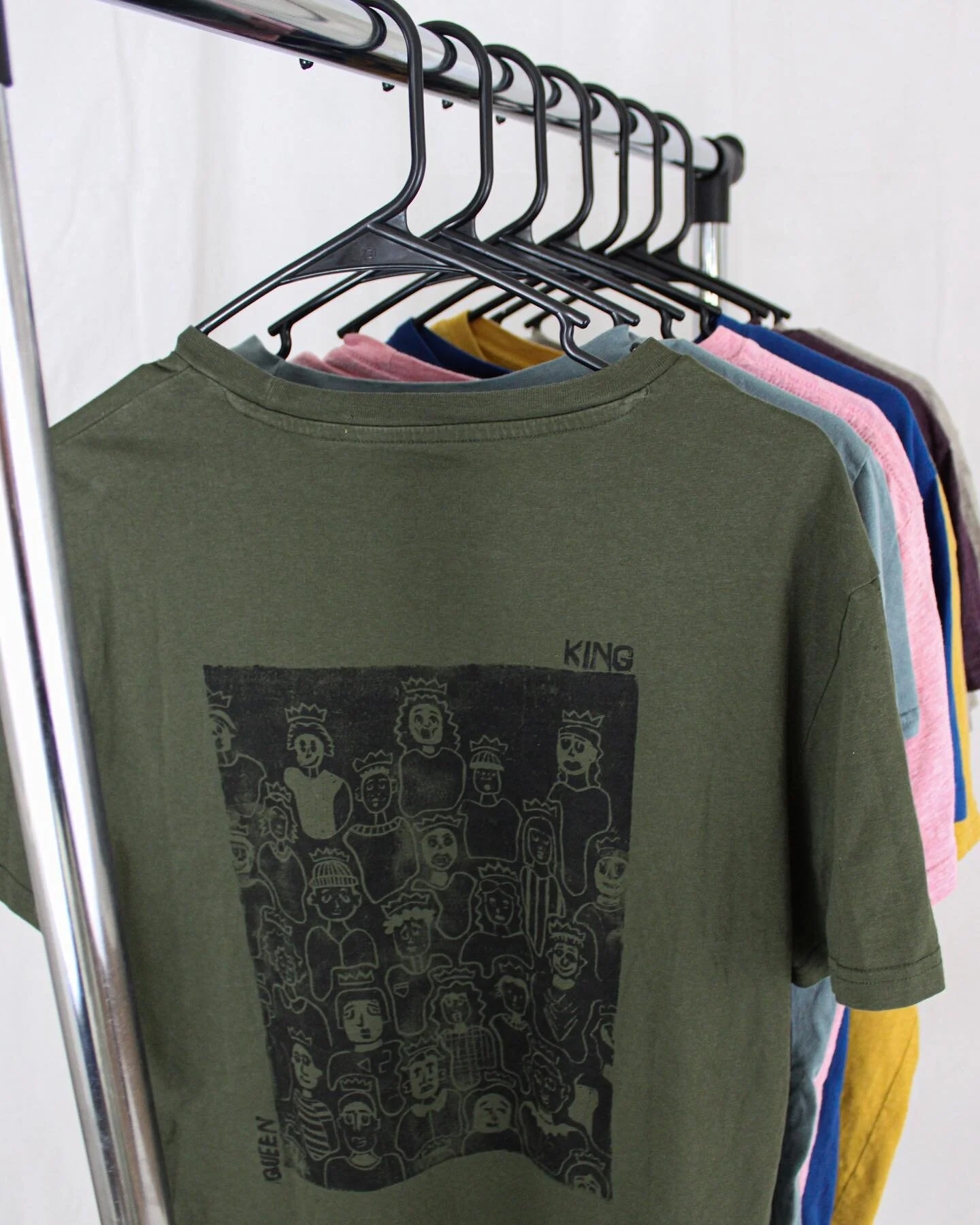 I sold out of these shirts before I even released them! Last saturdays pop up with @uvustudents outdid themselves. They&rsquo;ll be available @thecollectiveunderground starting tomorrow! All different colors. All different sizes!