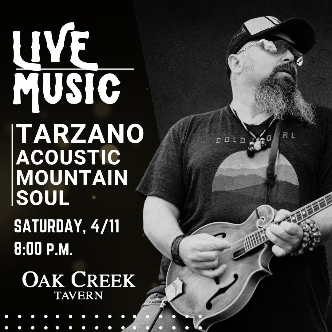 Live Music: Tarzano - Acoustic Mountain Soul
