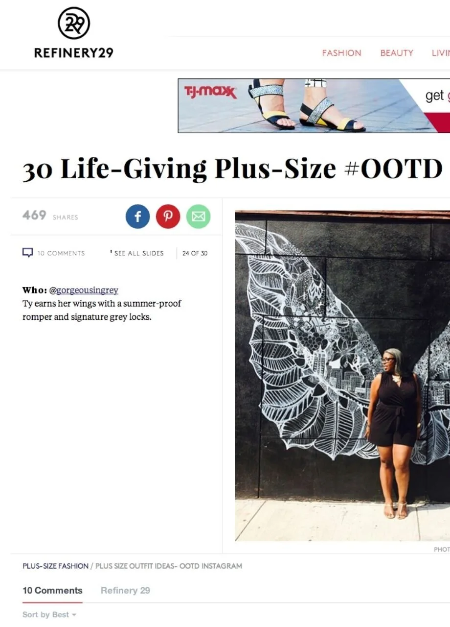 Oh Hey Me (& 29 Other Plus Size Girls) In ‘Refinery 29’ Looking All Cute & Whatnot