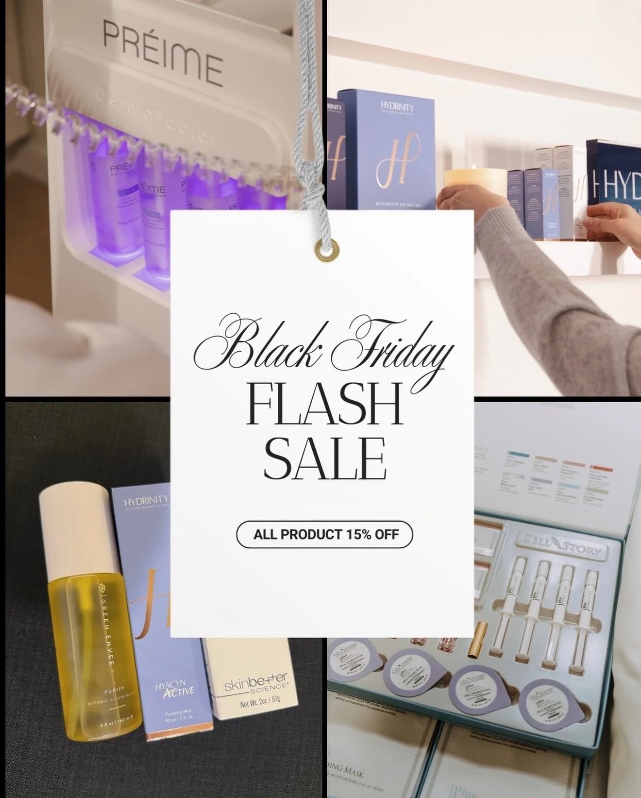 BLACK FRIDAY 

Nov 23 - Dec 1

Enjoy 15% off product purchases in studio, or online using Code BLACKFRIDAY15 at checkout. 

www.renaleora.com/shop

Purchase your faves at a discount and get a head start on holiday shopping! 🕎🎄🌎

.
.
.
.
.

#winnip