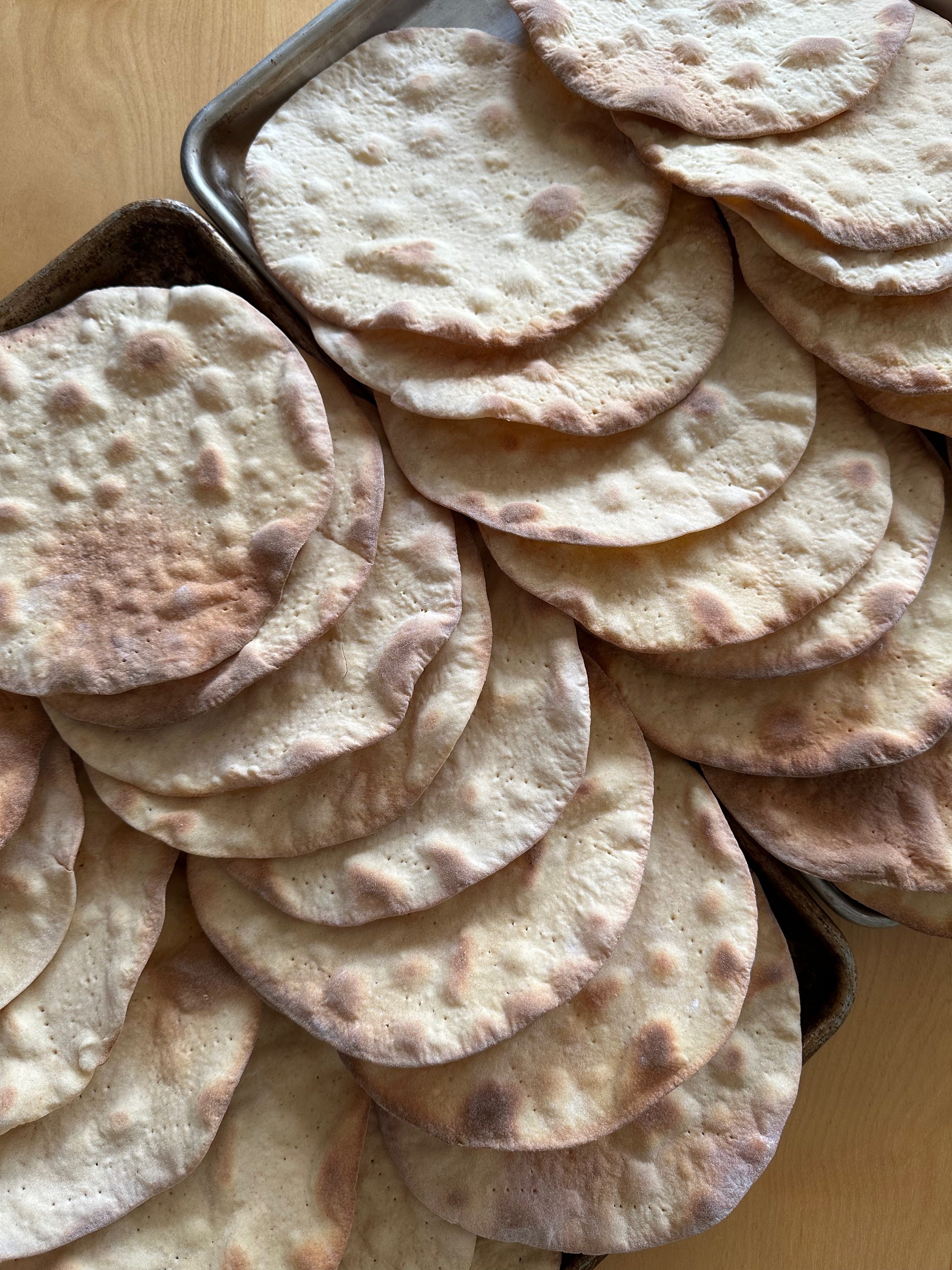 fresh-milled einkorn cracker