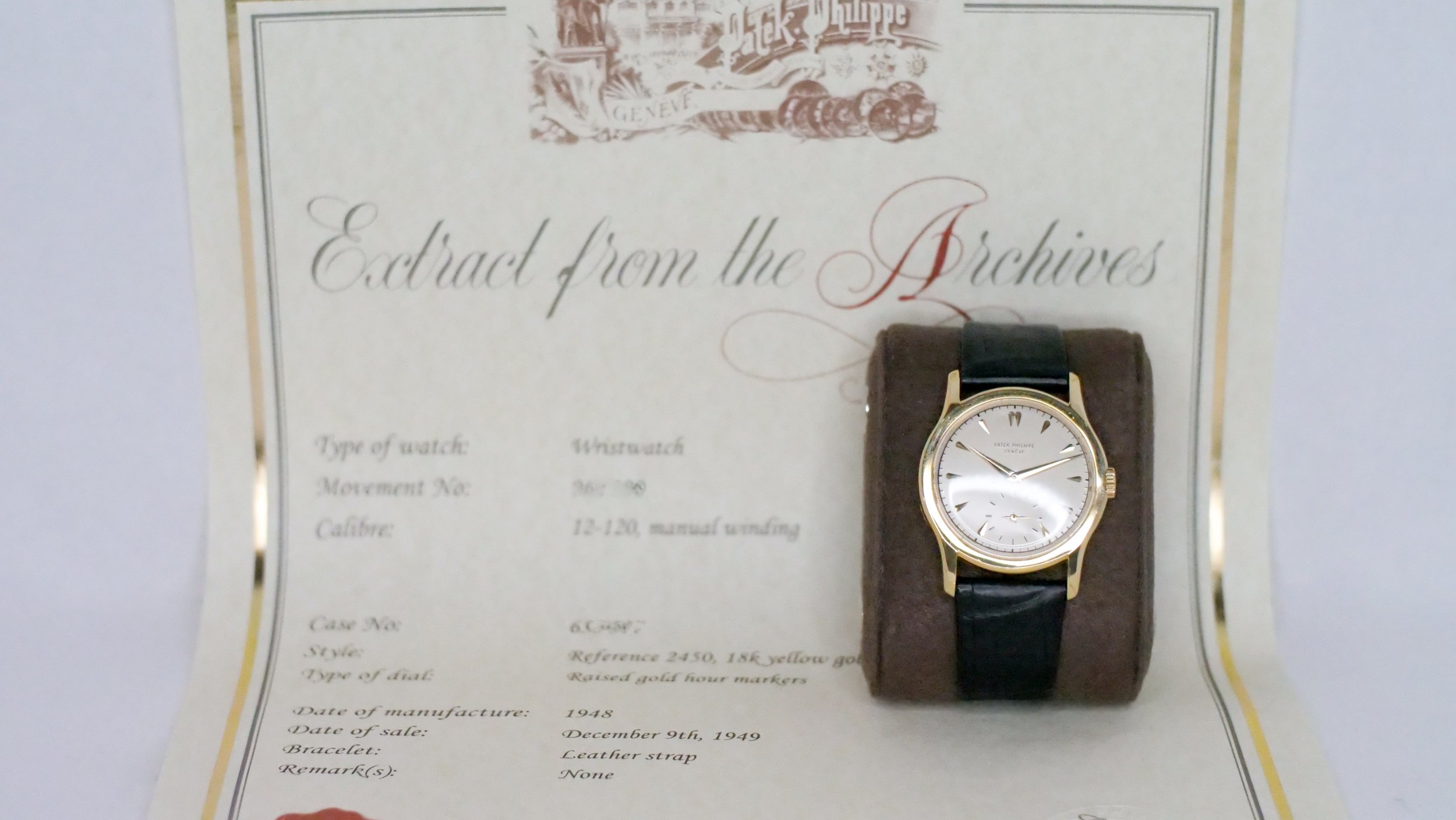 Patek Philippe Calatrava 2450
