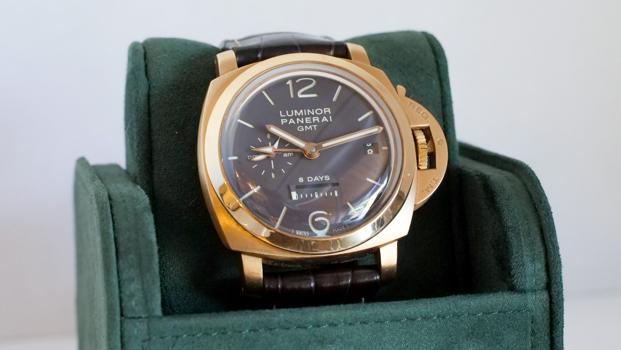 Panerai PAM00289 GMT Oro Rosa