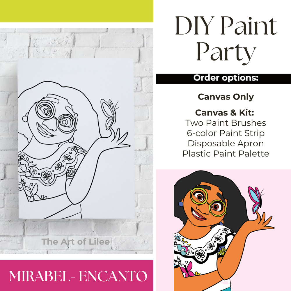 Mirabel | Kids' DIY Paint Party — The Art of Lilee