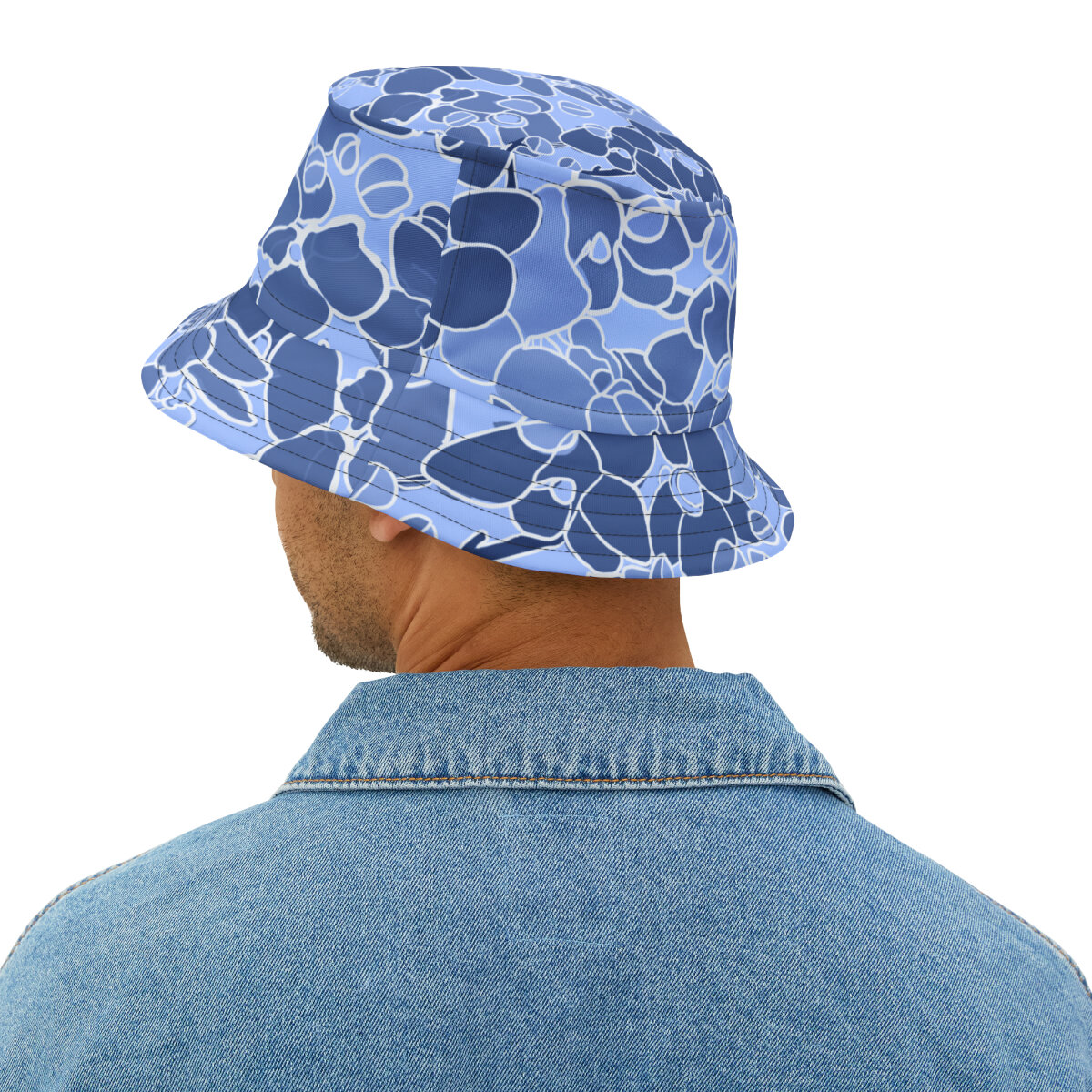 Abstract Floral Multi-color Bucket Hat — The Art of Lilee
