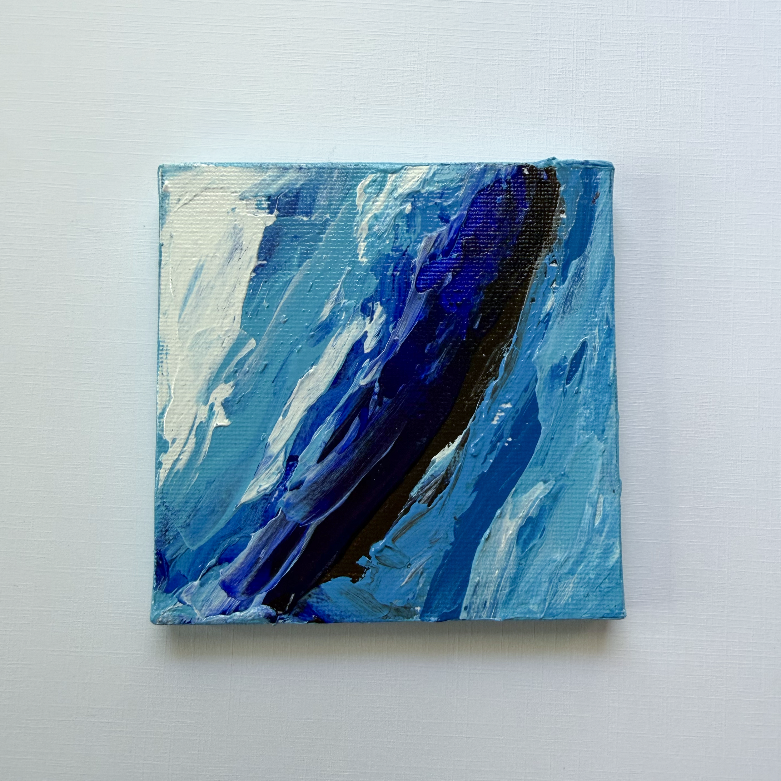 Drift, 4x4 Original Painting