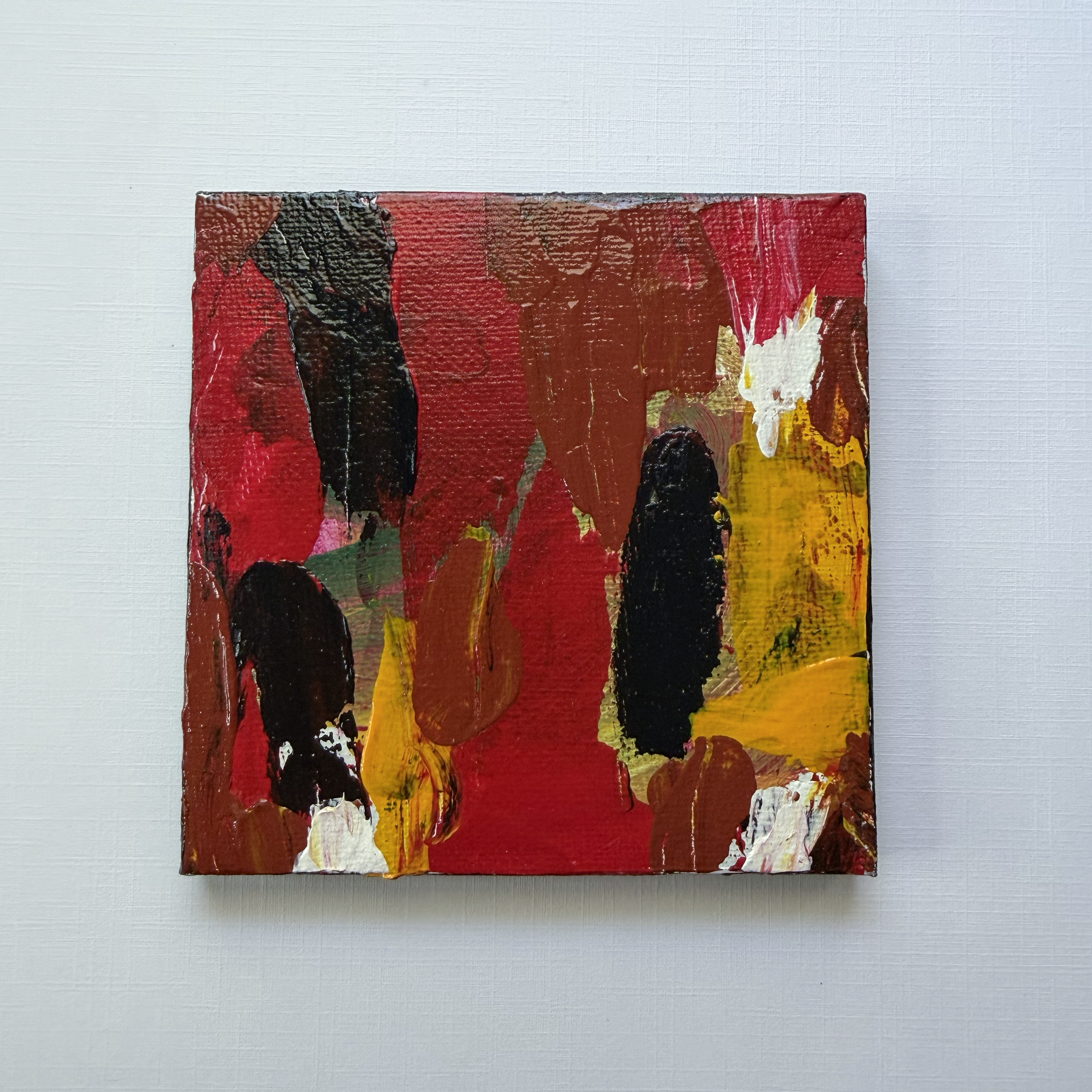 Roots, 4x4 Original Painting